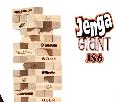 Custom Jenga With Logo for Events and Branding